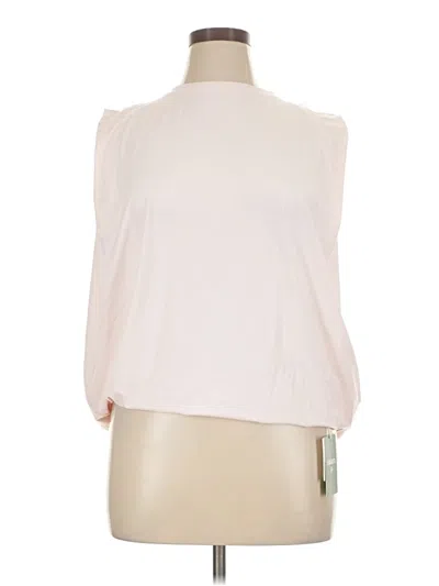 Pre-owned Halara Sleeveless T-shirt In Pink