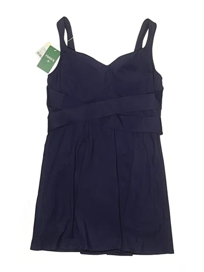 Pre-owned Halara Swimsuit Top Blue Swimwear