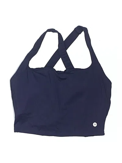 Pre-owned Halara Swimsuit Top Blue Swimwear