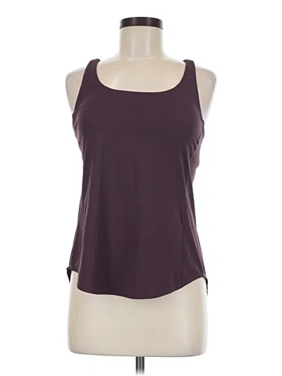 Halara Tank Top Burgundy Halter Neckline Tops