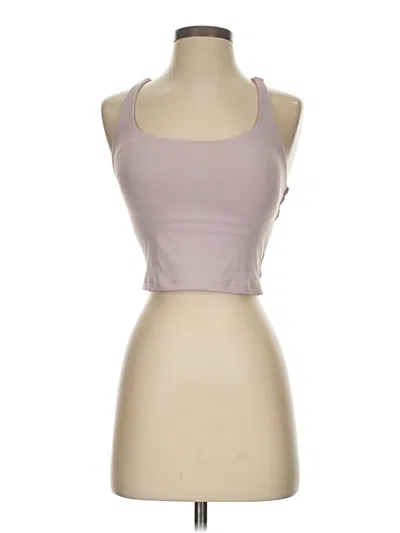 Pre-owned Halara Tank Top Pink Halter Neckline Tops