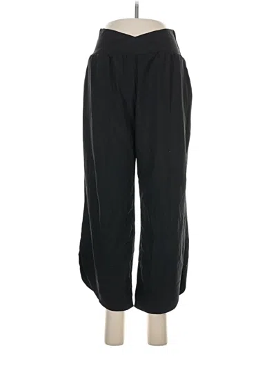 Pre-owned Halara Track Pants In Black
