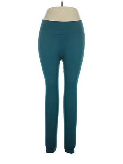 Pre-owned Halara Yoga Pants In Blue