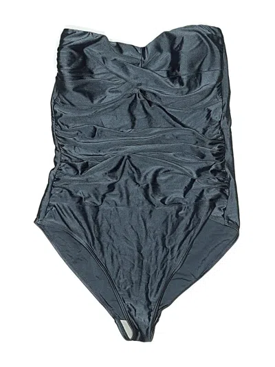 Pre-owned Halcurt Bodysuit In Gray