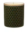 Halcyon Days Antler Trellis Sandalwood And Vetiver Candle In Green