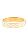 Halcyon Days Bee Trellis Bangle In Beige