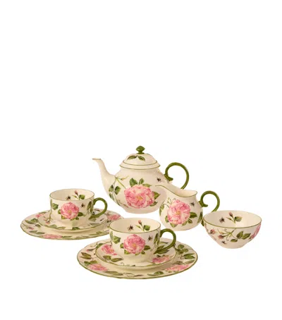Halcyon Days Bone China The King's Rose Tea Set