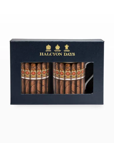 Halcyon Days Cigars Mugs, Set Of 2 In Multi