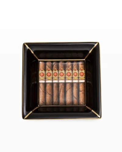 Halcyon Days Cigars Square Tray In Assorted