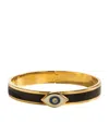 Halcyon Days Evil Eye Bangle In Navy