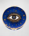 Halcyon Days Evil Eye Box In Blue