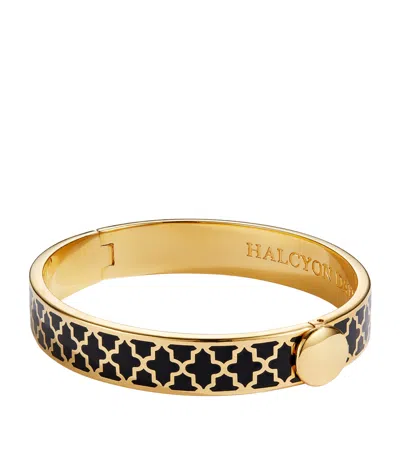 Halcyon Days Gold-plated Agama Bangle