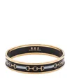 Halcyon Days Gold-plated Bridle Bangle In Gold