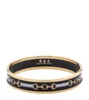 Halcyon Days Gold-plated Bridle Bangle In Gold