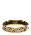 Halcyon Days Gold-plated Leopard Bangle