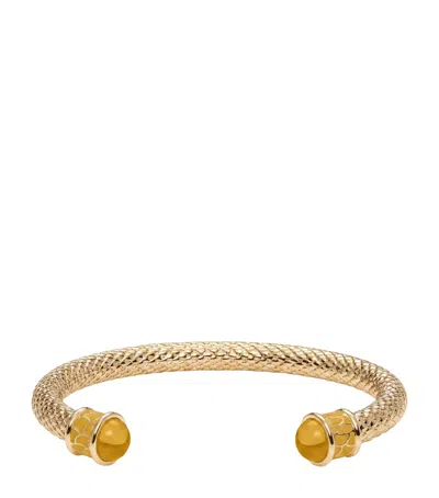 Halcyon Days Gold-plated Salamander Bangle