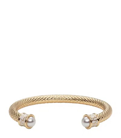 Halcyon Days Gold-plated Salamander Torque Bracelet