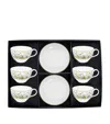 Halcyon Days Highgrove Wildflower Tea Cup And Saucer Box Set