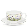 Halcyon Days Highgrove Wildflower Teacup And Saucer Set In Multi