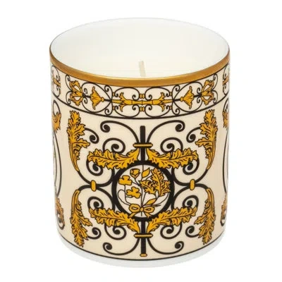 Halcyon Days Kensington Gates Unlidded Candle In Black;gold;beige