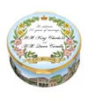 Halcyon Days King Charles Iii & Queen Camilla 20th Wedding Anniversary Enamel Box In Multi
