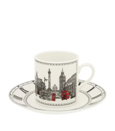 Halcyon Days London Icons Coffee Cup And Saucer