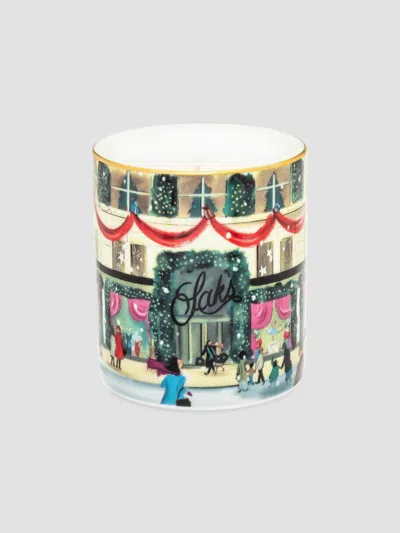 Halcyon Days Saks Fifth Avenue Holiday Shopping Candle In Multi