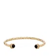 Halcyon Days Salamander Torque Bangle In Black
