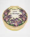 Halcyon Days When I Count My Blessings Enamel Box In Multi