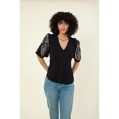 Hale Bob Abbey Top In Black