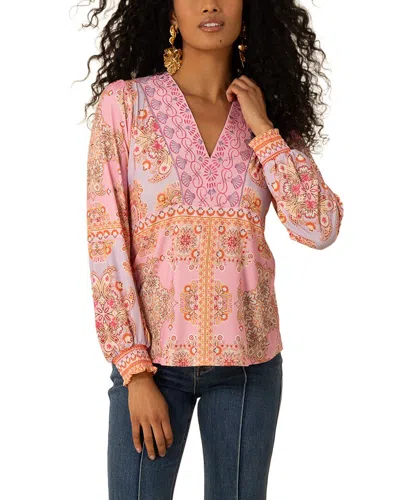 Hale Bob Ailani Blouse In Multi