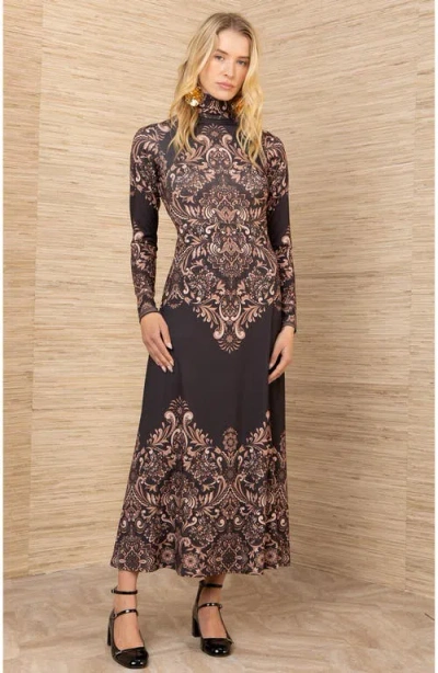 Hale Bob Ainhoa Jersey Dress In Black