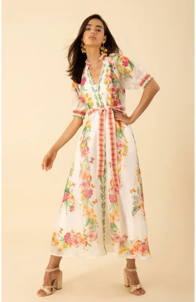 Hale Bob Alaiya Organza Maxi Dress