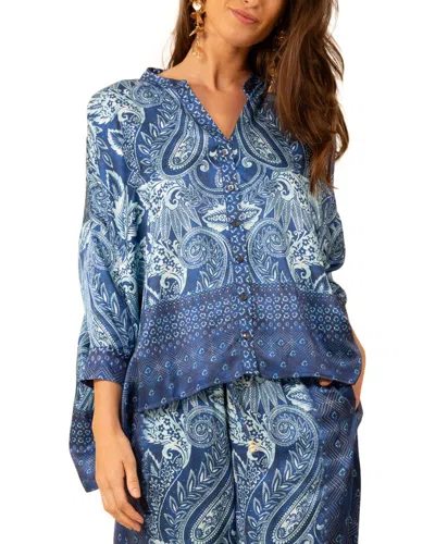 Hale Bob Alayah Silk-blend Blouse