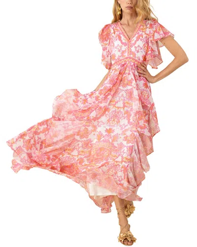 Hale Bob Aleah Maxi Dress In Pink