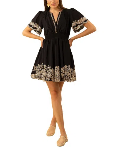 Hale Bob Alena Dress In Black