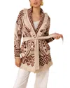 Hale Bob Alessandra Wool-blend Cardigan In Neutral