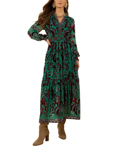 Hale Bob Alexa Silk-blend Dress