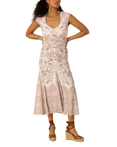 Hale Bob Alia Midi Dress In Multi