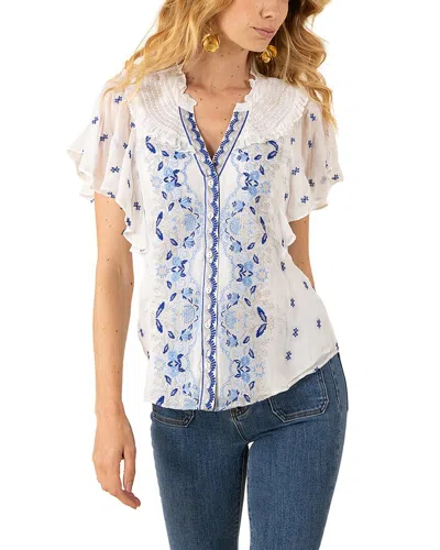 Hale Bob Aliana Blouse In White