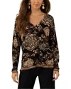 Hale Bob Alondra Blouse In Black