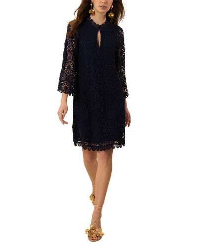 Hale Bob Amirah Midi Dress In Blue