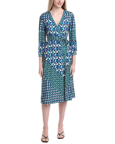 Hale Bob Anaya Dress In Blue