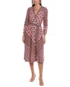 Hale Bob Anaya Dress In Red