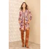 Hale Bob Angelique Jersey Dress In Pink