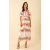 Hale Bob Angie Chiffon Maxi Dress In Multi
