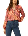 Hale Bob Ariah Blouse In Multi
