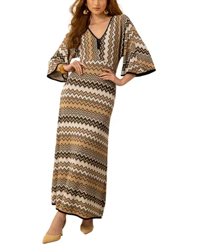 Hale Bob Ariya Maxi Dress In Multi