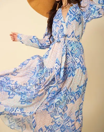 Hale Bob Aryn Maxi In Blue