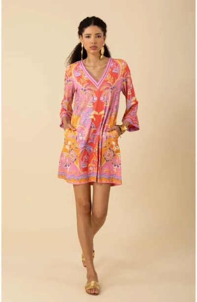 Hale Bob Ashlyn Jersey Dress In Pink
